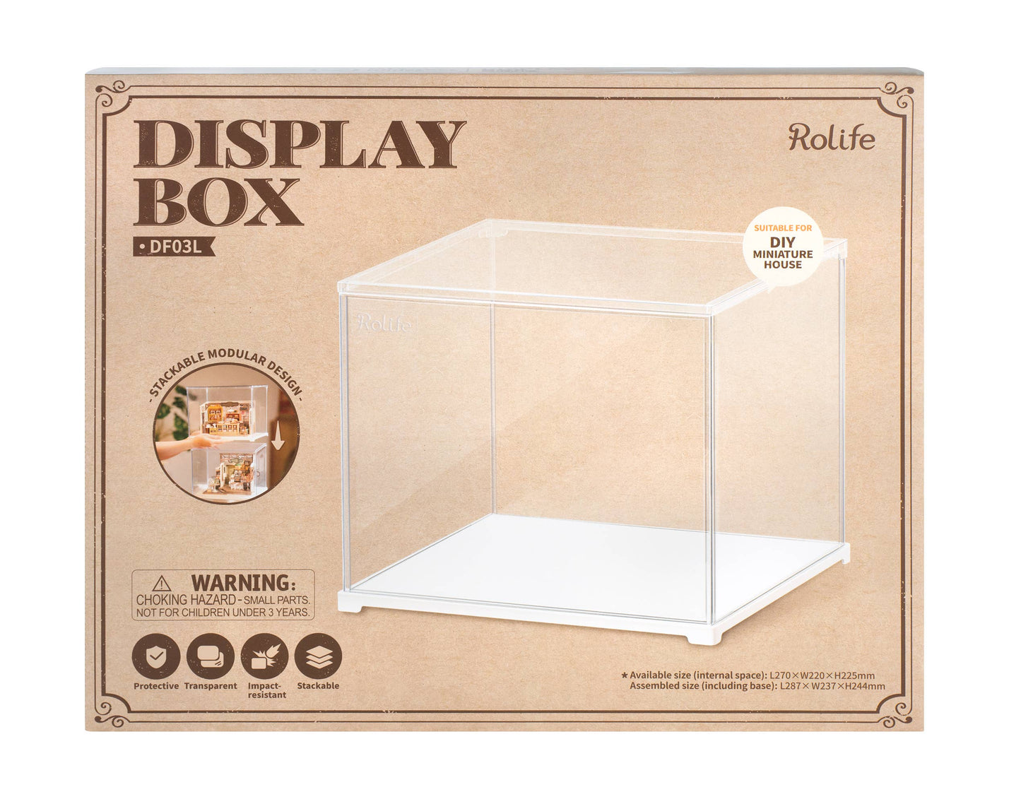Display Box Rolife Miniature House