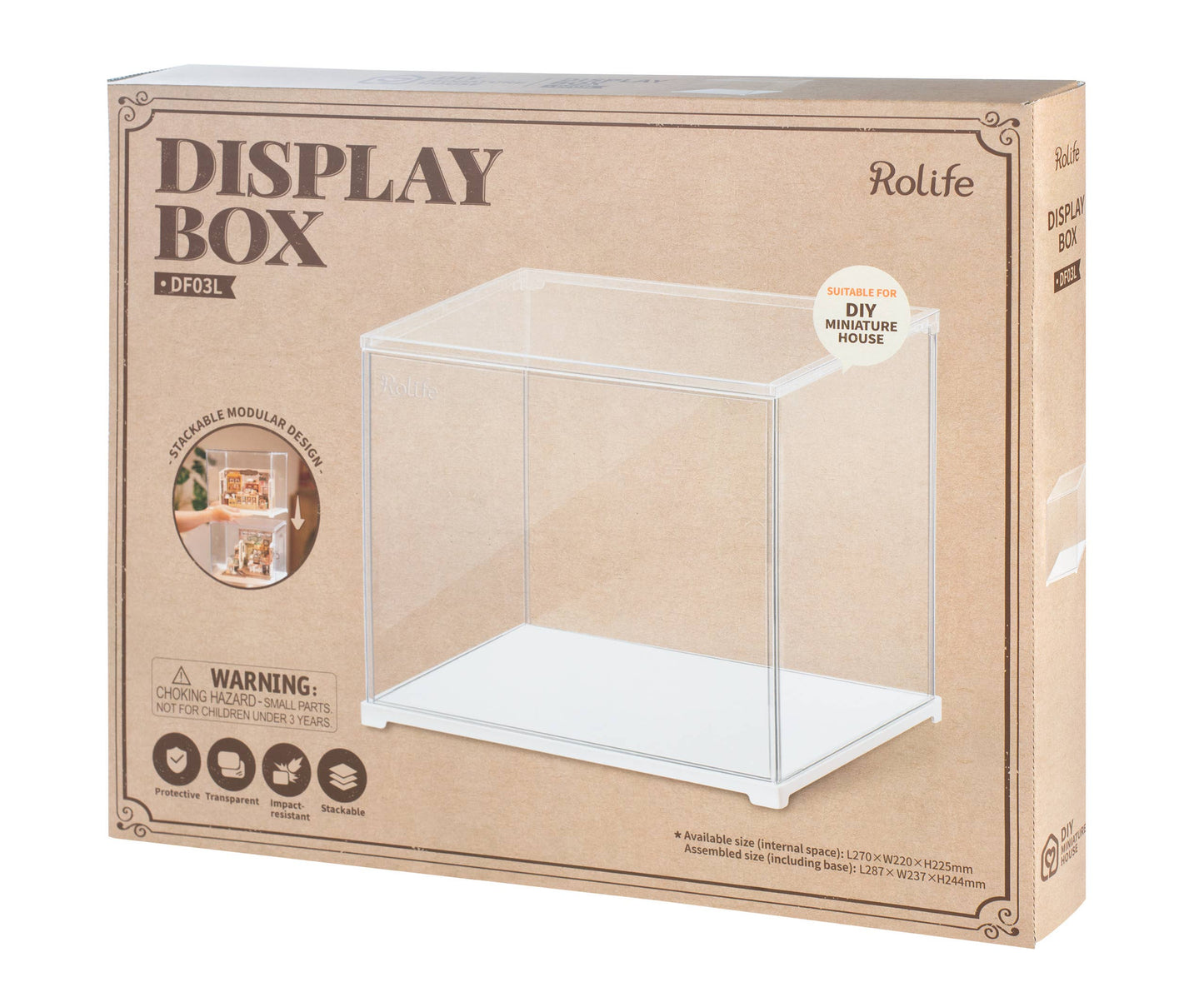 Display Box Rolife Miniature House
