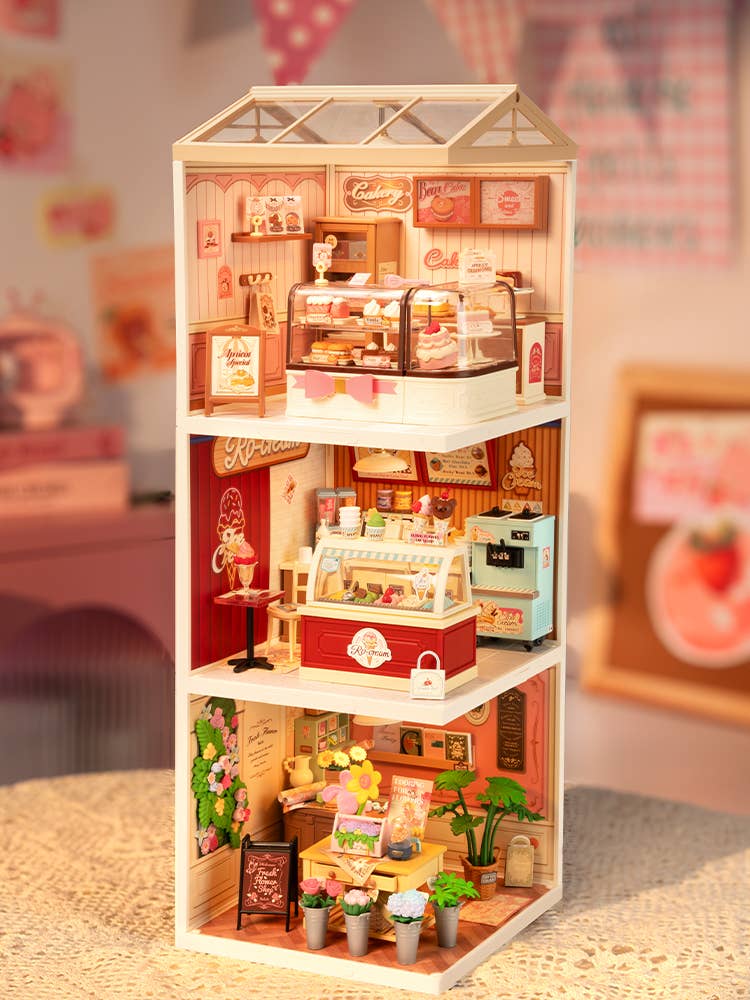 Rolife Tasty Cake Shop DIY Miniature House