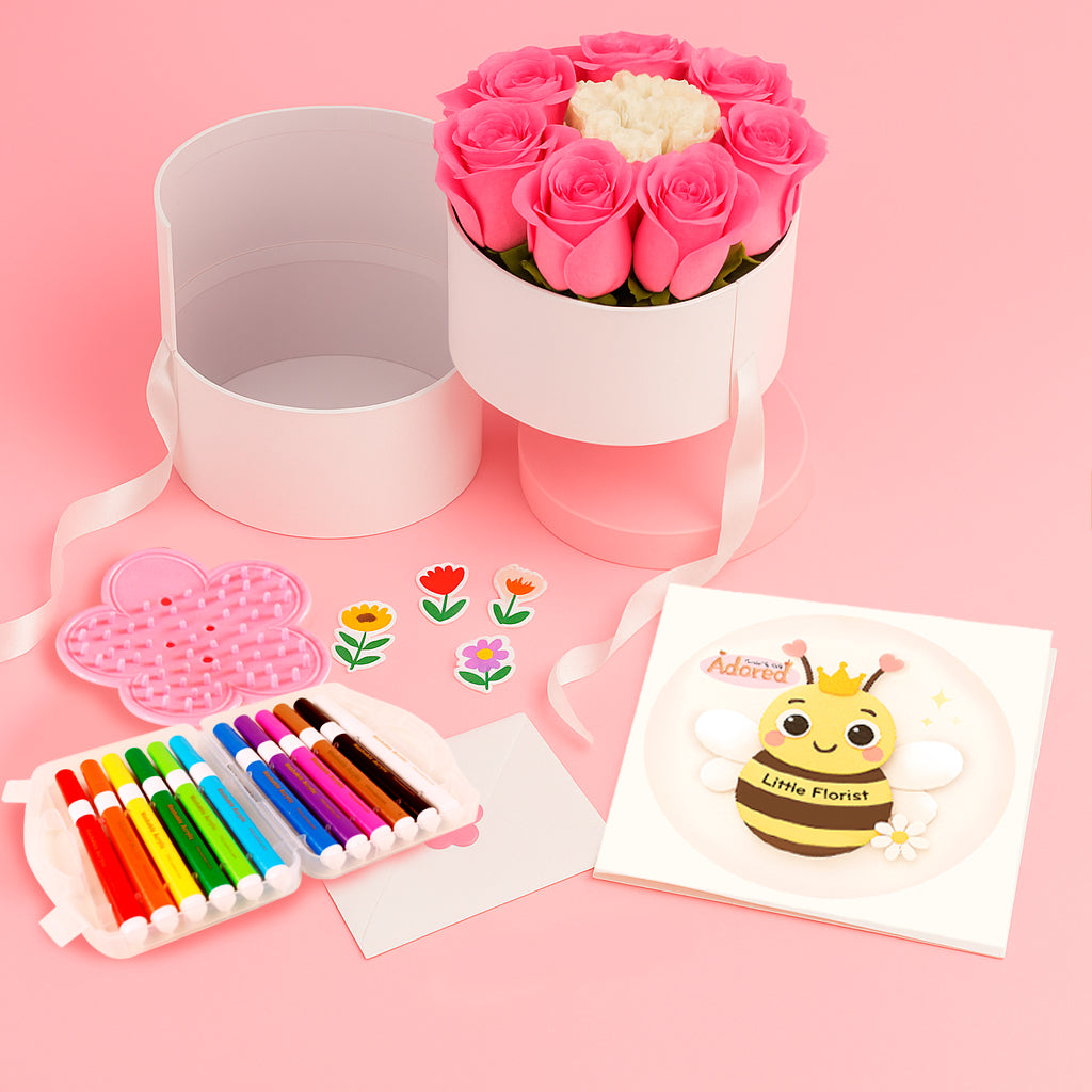 Little Florist DIY Kit |  Round Box